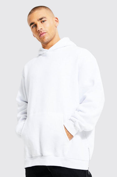 Oversized Hoodie Sudadero Blanco - Diseño moderno y desenfadado